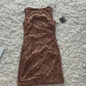 Muse size 4 brown dress